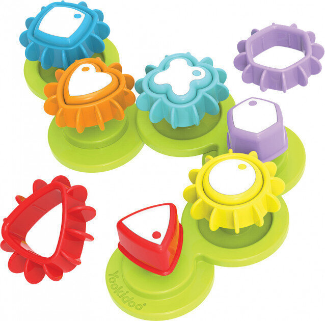Arendav mänguasi - pusle Yookidoo N Spin Gear hind ja info | Beebide mänguasjad | hansapost.ee