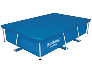 Накрытие для бассейна Bestway Flowclear Steel Pro 264x174 cм цена и информация | Аксессуары для бассейнов | hansapost.ee