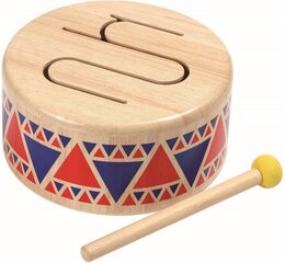 Музыкальный инструмент PlanToys Solid Drum цена и информация | Развивающие игрушки для детей | hansapost.ee