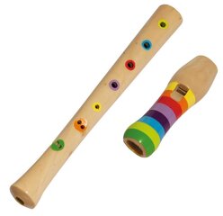 Деревянная флейта Simba Eichhorn, 32 см цена и информация | Развивающие игрушки для детей | hansapost.ee