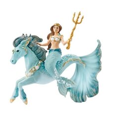 Кукла-русалка Schleich Bayala Русалка Фела верхом на подводной лошади цена и информация | Игрушки для девочек | hansapost.ee