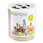 Ecotoys puidust ehitusklotsid Loomaaed, 100 tk цена и информация | Arendavad laste mänguasjad | hansapost.ee