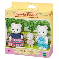 Набор кукол Sylvanian Families The Polar Bear Family цена и информация | Игрушки для девочек | hansapost.ee