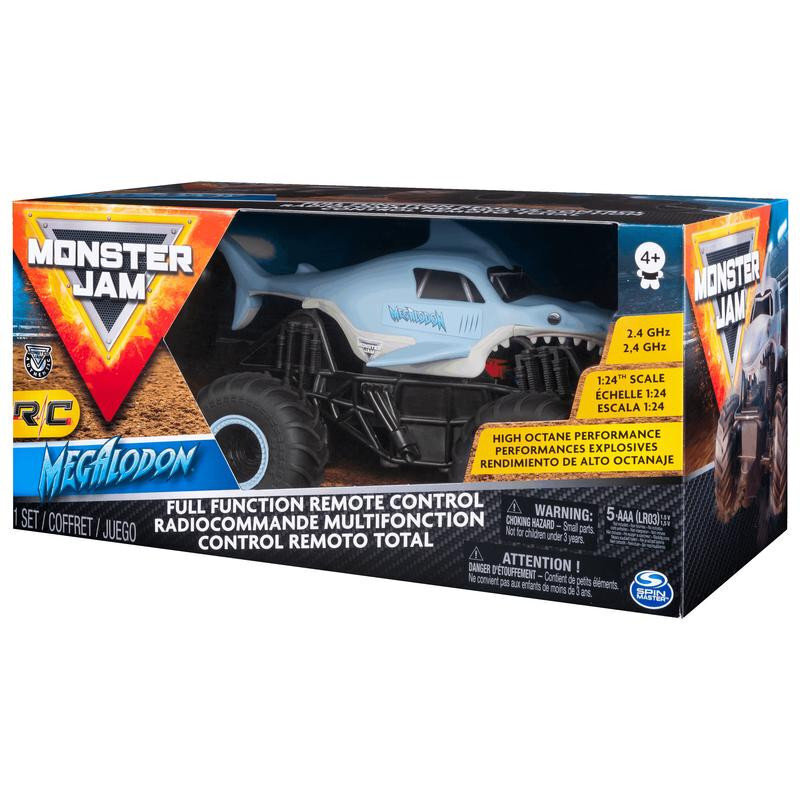 Maastur Monster Jam Megalodon 1:24 6044952 hind ja info | Mänguasjad poistele | hansapost.ee