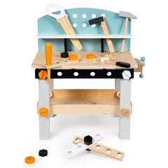 Деревянная мастерская с инструментами, 32 детали цена и информация | Игрушки для мальчиков | hansapost.ee