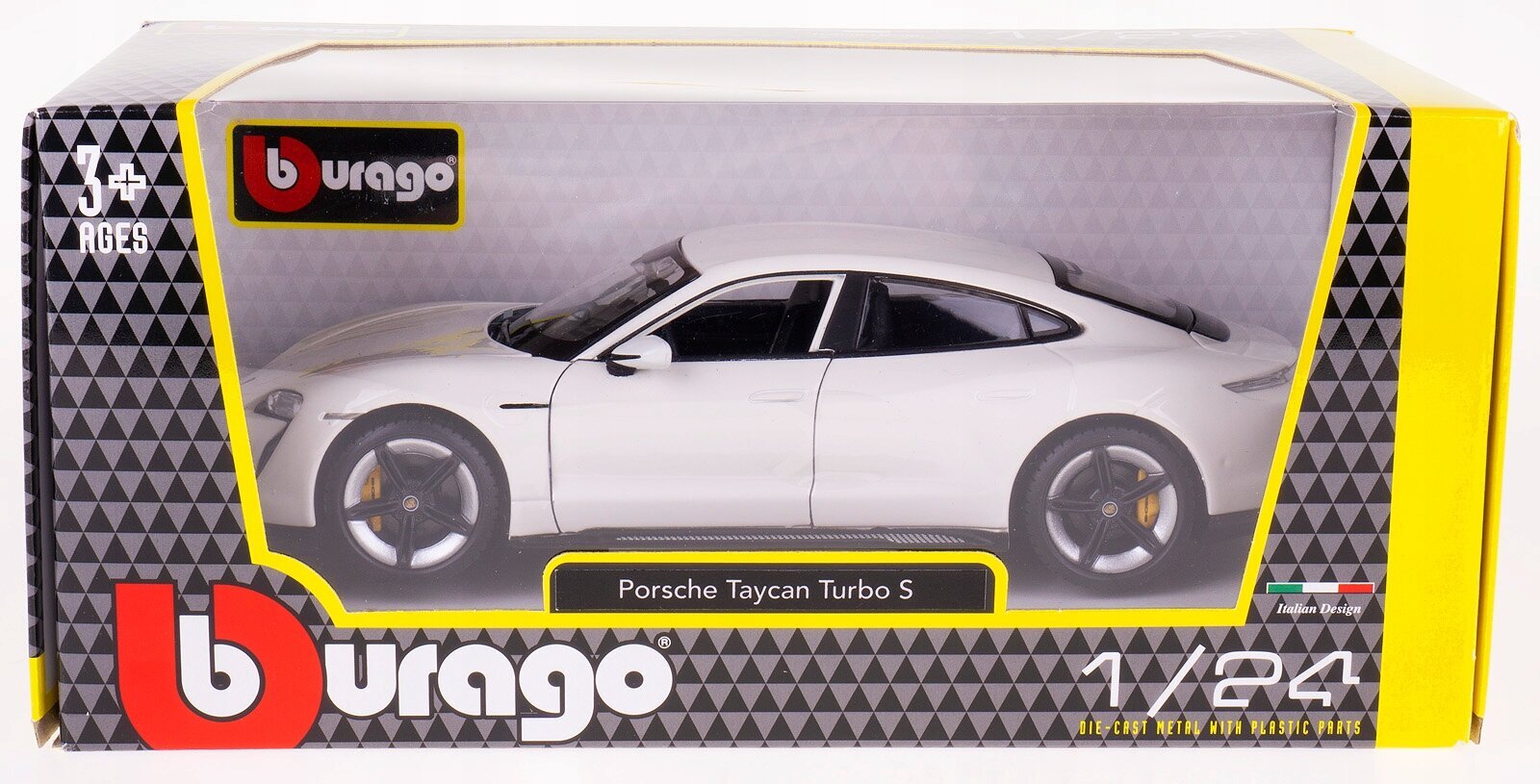 BBURAGO 1:24 mudelauto Porsche Taycan Turbo S, 18-21098 цена и информация | Mänguasjad poistele | hansapost.ee