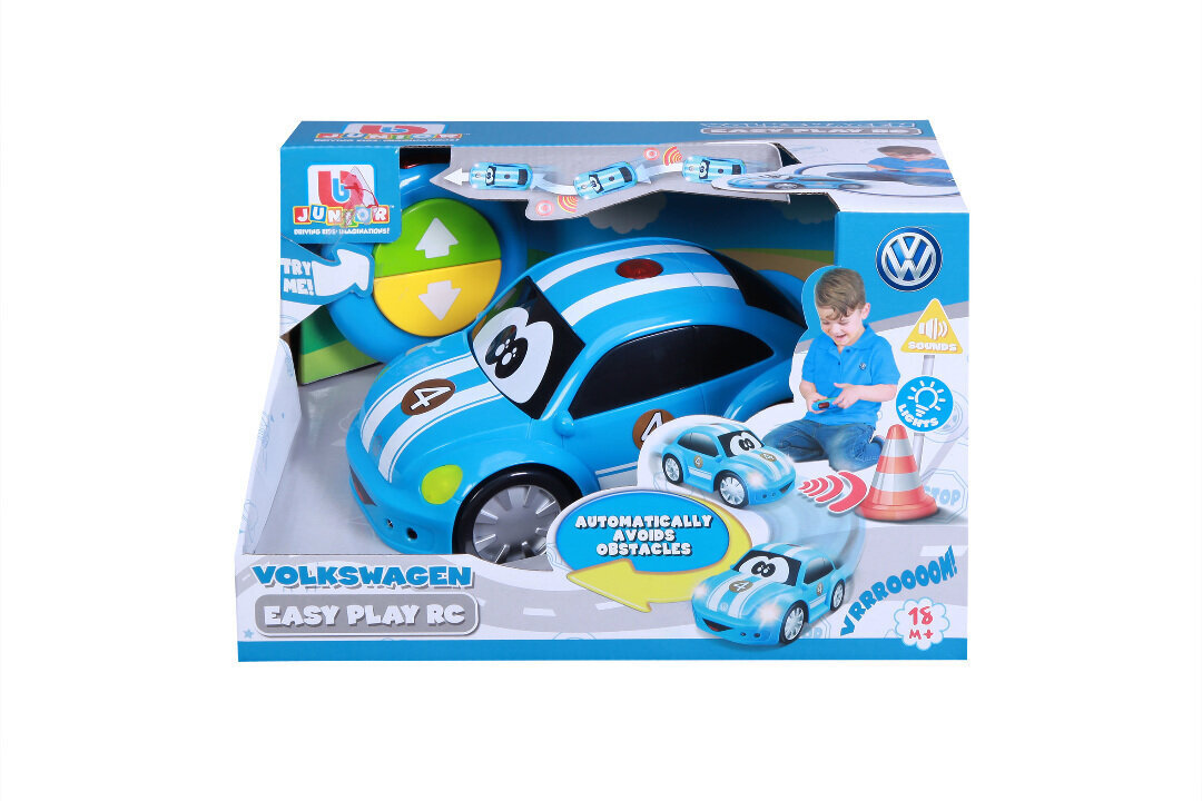 BB JUNIOR RC auto Volkswagen Easy Play, sinine, 16-92007 цена и информация | Mänguasjad poistele | hansapost.ee