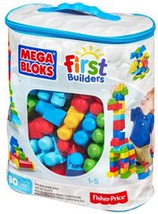 MEGA BLOKS First Builders 80шт классический цена и информация | Конструкторы и кубики | hansapost.ee