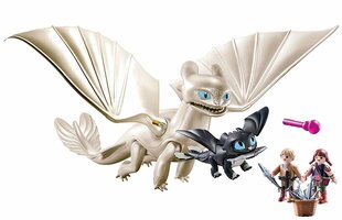 Mängukomplekt 70038 PLAYMOBIL® Dragon, Valge draakon koos lastega цена и информация | Конструкторы и кубики | hansapost.ee