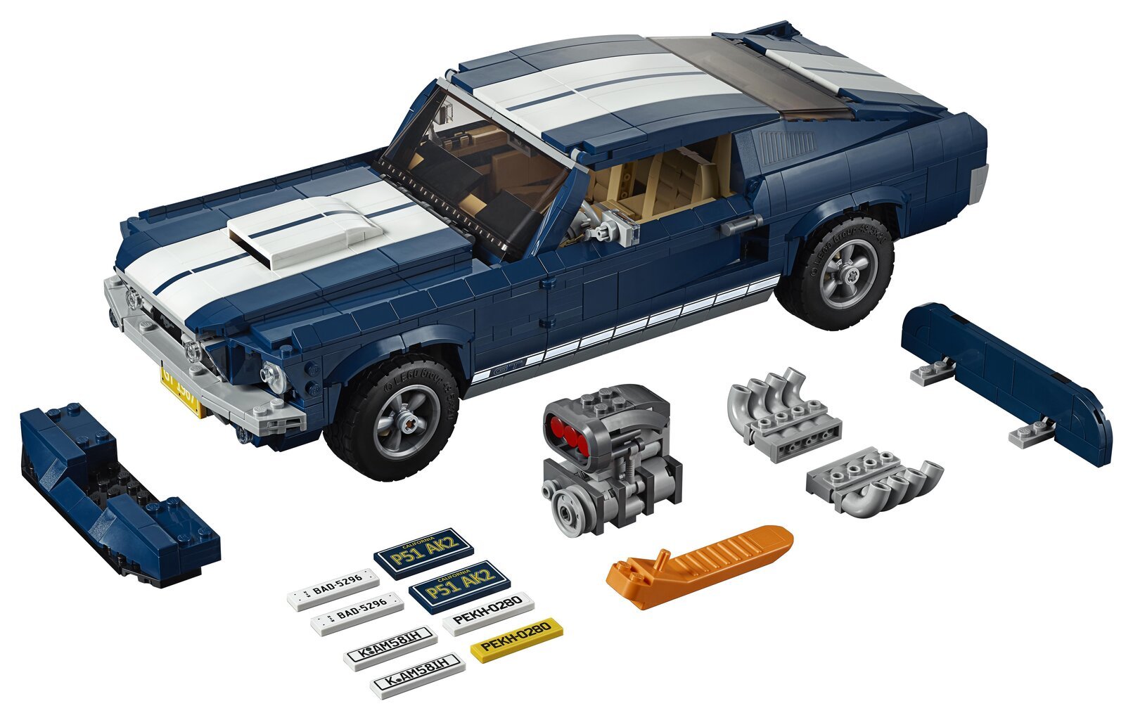10265 LEGO® Creator Expert Ford Mustang GT цена и информация | Klotsid ja konstruktorid | hansapost.ee