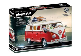 70176 PLAYMOBIL® VW Volkswagen T1 matkaauto цена и информация | Конструкторы и кубики | hansapost.ee