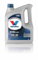 Valvoline Synpower ENV C2 5W-30 моторное масло, 4л цена и информация | Моторные масла | hansapost.ee