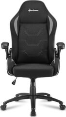 Игровое кресло Sharkoon Elbrus 1, черное цена и информация | Офисные кресла | hansapost.ee