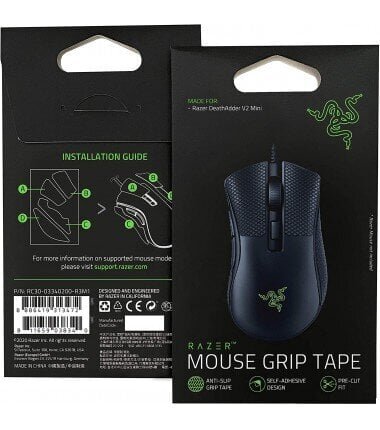 Juhtmega mängurihiir Razer Grip Tape for Razer DeathAdder V2 Min цена и информация | Arvutihiired | hansapost.ee