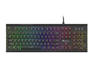 Mänguri klaviatuur Genesis Thor 150, RGB, US hind ja info | Klaviatuurid | hansapost.ee