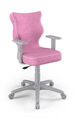 Детское офисное кресло Entelo Duo VS08 5, розовое/серое цена и информация | Офисные кресла | hansapost.ee