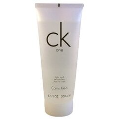 Гель для душа Calvin Klein CK One, 200 мл цена и информация | Женская парфюмированная косметика | hansapost.ee