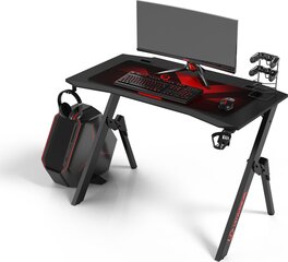 Стол игровой Ultradesk Action V2, черный цена и информация | Компьютерные, письменные столы | hansapost.ee