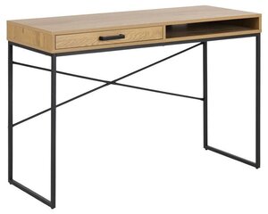 Письменный стол Seaford, коричневый цена и информация | Компьютерные, письменные столы | hansapost.ee
