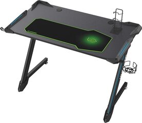 Игровой стол Ultradesk Space V2, черный цена и информация | Компьютерные, письменные столы | hansapost.ee