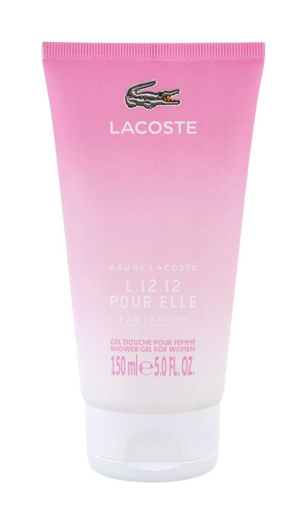 Lõhnastatud dušigeel Lacoste L.12.12 Eau Fraiche Pour Elle naistele 150 ml hind ja info | Dušigeelid ja deodorandid naistele | hansapost.ee