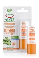 Equilibra Aloe Solare SPF50 Солнцезащитный стик 10 мл цена и информация | Кремы от загара | hansapost.ee