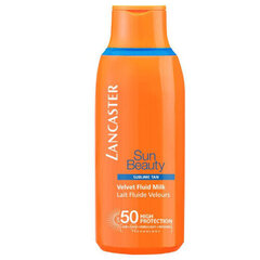 Päikesekaitse ihupiim Lancaster Sun Beauty Velvet SPF50 400 ml hind ja info | Päikesekaitse ja päevitusjärgsed kreemid | hansapost.ee