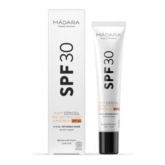 Солнцезащитный крем для лица Madara SPF 30, 40 мл цена и информация | Кремы от загара | hansapost.ee