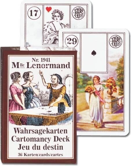 Mängukaardid Piatnik ''Mlle Lenormand' hind ja info | Hasartmängud ja pokker | hansapost.ee