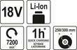 Trimmer akuga 18V Li-ion Yato (YT-82831) цена и информация | Trimmerid | hansapost.ee