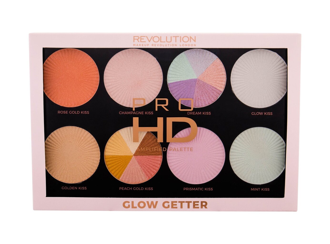 Sära andvate vahendite palett Makeup Revolution London Glow Getter 32 g hind ja info | Päikesepuudrid ja põsepunad | hansapost.ee