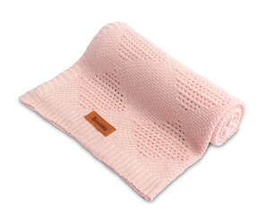 Sensillo bamboo - 100% хлопковое детское одеяло, розовый цена и информация | Одеяла | hansapost.ee