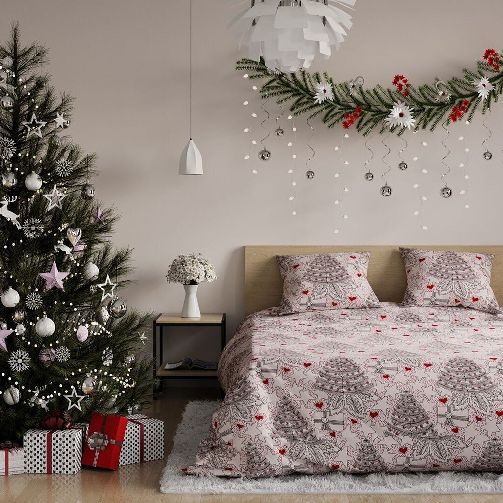 Voodipesukomplekt AmeliaHome Snuggy Merry 135x200, 2-osaline hind ja info | Voodipesukomplektid | hansapost.ee