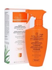 Niisutav päevituse emulsioon Collistar Sun Care Supertanning Water Moisturizing Anti-Salt 400 ml price and information | Päikesekaitse ja päevitusjärgsed kreemid | hansapost.ee