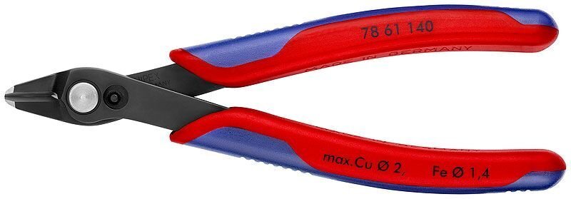 el. külglõiketangid Super Knips XL 140mm D2.1mm vedruga, Knipex hind ja info | Käsitööriistad | hansapost.ee