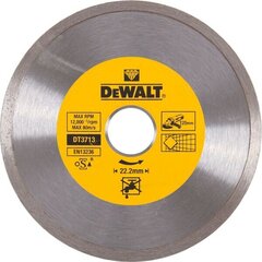 Алмазный диск Dewalt 125x1,6x22.2мм - DT3713 цена и информация | Механические инструменты | hansapost.ee