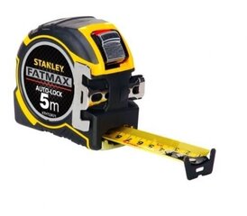 STANLEY STA033671 Лента FATMAX Autolock, 5 м, только метрическая система, желтая / черная цена и информация | FatMax Сантехника, ремонт, вентиляция | hansapost.ee