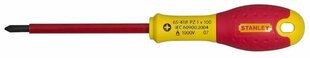 Отвертка Stanley 0-65-419 Fat Max с изоляцией Pz Pz2X125Mm-красный и желтый цена и информация | Механические инструменты | hansapost.ee