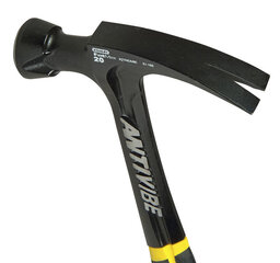 Stanley STA151277 567 г 20 унций FatMax XL AVX Curve Claw Hammer цена и информация | Механические инструменты | hansapost.ee