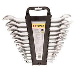 Набор ключей Topex 35D657, 6-32мм, 12шт. цена и информация | Механические инструменты | hansapost.ee