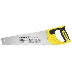 Käsisaag Tradecut Gen2 380 mm 8TPI, Stanley hind ja info | Käsitööriistad | hansapost.ee