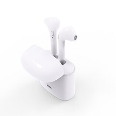 Bluetooth Contact Earbuds With Microphone By KSIX White hind ja info | Kõrvaklapid | hansapost.ee