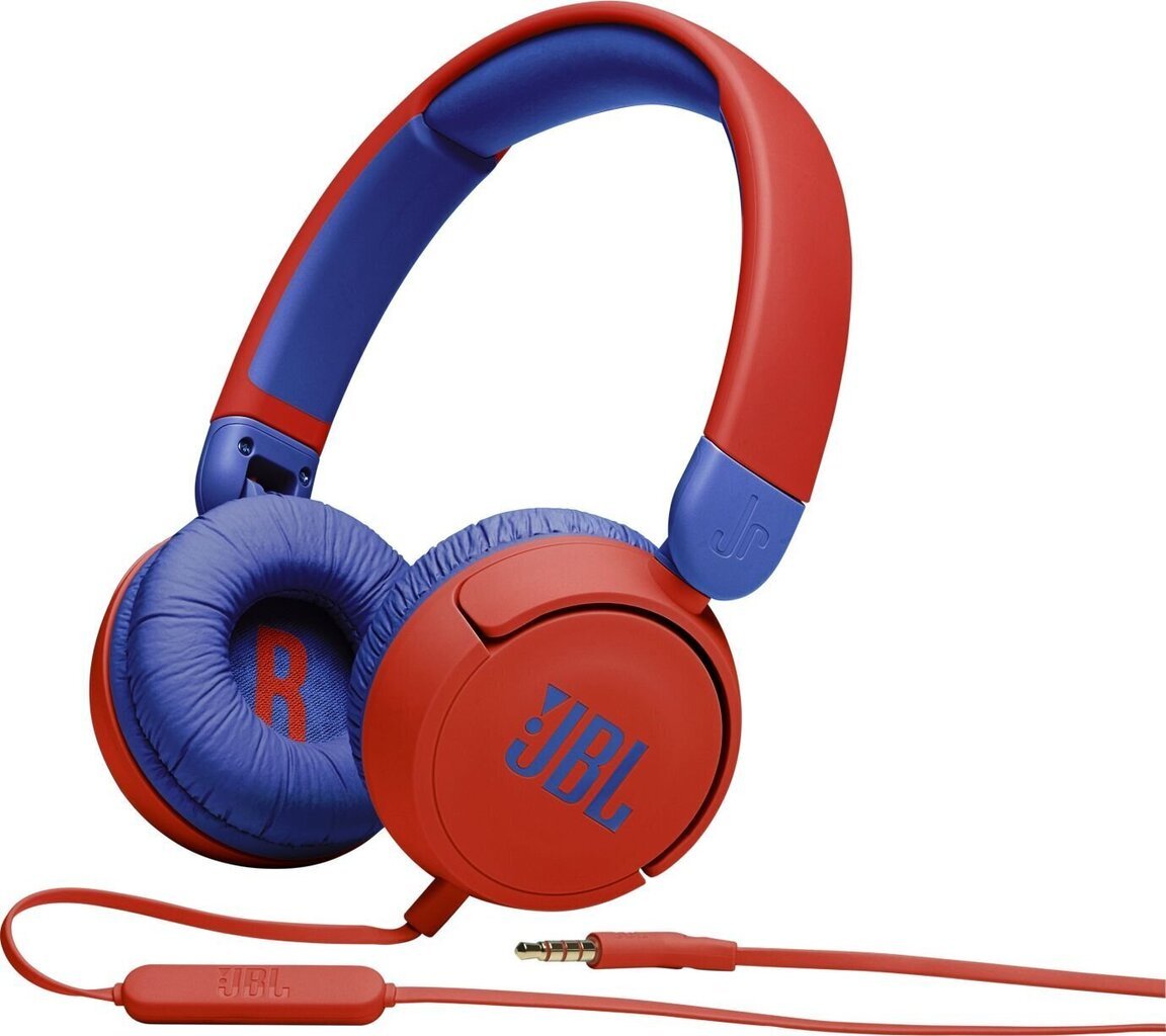 JBL JR 310 JBLJR310RED цена и информация | Kõrvaklapid | hansapost.ee