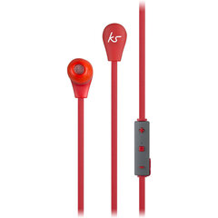 Juhtmevabad kõrvasisesed kõrvaklapid Kitsound™ Bounce, punae hind ja info | Kõrvaklapid | hansapost.ee