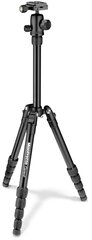 Manfrotto statiiv Element Traveller Small MKELES5BK-BH, must hind ja info | Fotoaparaatide statiivid | hansapost.ee