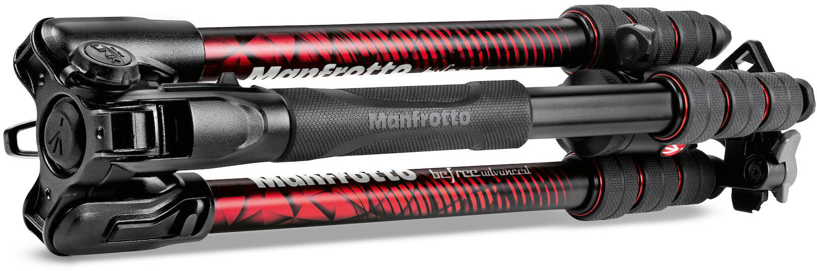 Manfrotto statiivikomplekt Befree Advanced MKBFRTA4RD-BH, punane цена и информация | Fotoaparaatide statiivid | hansapost.ee