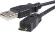 STARTECH 1m Micro USB Cable hind ja info | Mobiiltelefonide kaablid | hansapost.ee