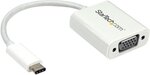 STARTECH USB-C to VGA Adapter - White