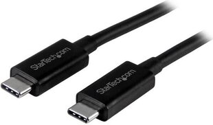 STARTECH 1m/3ft USB 3.1 USB C Cable M/M hind ja info | StarTech Mobiiltelefonid, fotokaamerad, nutiseadmed | hansapost.ee