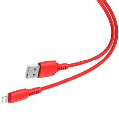 Кабель Baseus USB/Lightning 2.4A 1.2 м, красный (CALDC-09) цена и информация | Кабели для телефонов | hansapost.ee